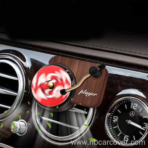 Air Vent Record Player Retro Car Aromatherapy Diffuser